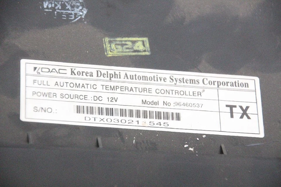 Mando aire acondicionado Daewoo EVANDA 96460537TX para climatizador automático 10-2004 Foto 2 de 3