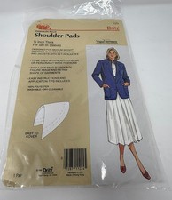 Nakładki na ramię Dritz Fashion Plus o grubości 1/2" do zestawów rękawów 1 para nowe