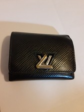 100 Authentic RARE Vintage Louis Vuitton Black Credit Card Holder Mini Wallet  