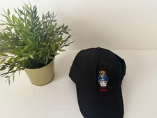 Polo Ralph Lauren Bear Men  s Cotton Twill Adjustable Baseball Cap black