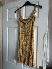 Mustard Mini Dress 
