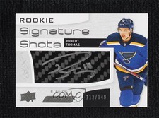 2018 Upper Deck Engrained Rookie Signature Shots 112/149 Robert Thomas Auto ld6