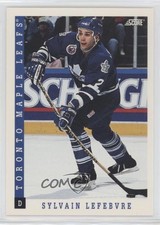 1993-94 Score Canadian Sylvain Lefebvre #359 q7c