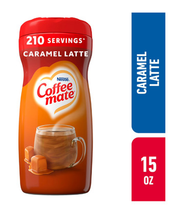 Nestle Coffeemate Caramel Latte Coffee Creamer, 15 oz
