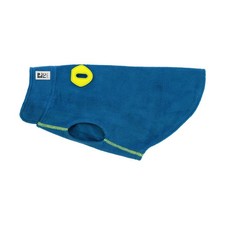 RC Pet Products Baseline Fleece Dog Coat, Everyday Base Layer Arctic Blue/Tenni