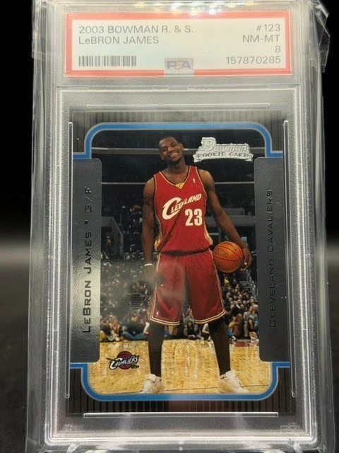 Bowman LeBron James Basketball Rookie Sports Trading Cards for