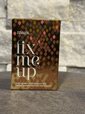 MARK Avon FIX ME UP Multi Benefit Scented Lip Balm Moisturizers  Set Of 3! New