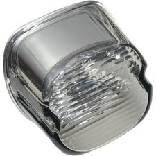 Drag Specialties 2010-0798 Laydown Taillight Lens with No Tag Window - Smoke