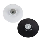 Convenient 100mm Backing Pad for Angle Grinder Fibre Discs with Lock Nut