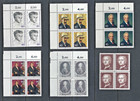 Germany Berlin 1969-73 #9N280-82,303, 314,327,331-33,341-42,344 Blocks of 4 MNH — photo 2