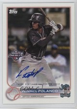 2022 Topps Pro Debut Auto Federico Polanco #PD-190 Auto sh7