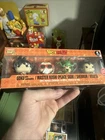 Funko Pocket Pop! Dragon Ball Z GameStop Exclusive 4-Pack Goku Master Roshi She…