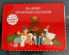 Mrs Grossman's 20th Anniversary Sticker Collection Sealed Tin 172 Commemorative