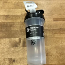 BlenderBottle Classic Shaker Bottle for Protein Shakes and Pre Workout, 28 OZ