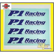 BUDDY CLUB P1 RACING High Quality Replacement Decal Sticker Japan Material