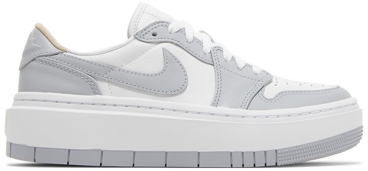 靴 NIKE WMNS AIR JORDAN 1 ELEVAT DH7004-100 Air Jordan Womens Air Jordan 1 Elevate Low Wolf Grey DH7004-100
