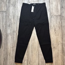 Image of DKNY Men's Everyday Stretch Waistband Drawstring Jogger Pants, Size Medium, BLK