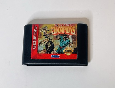 #ad Eternal Champions Sega Genesis 1993 Game Only $8.00