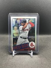 2020 Topps Chrome Rafael Devers 1985 Refractor 35th Anniversary Red Sox