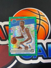 2020 Panini NBA Donruss Optic #184 THEO MALEDON Green Pulsar RC Rookie Card. rookie card picture