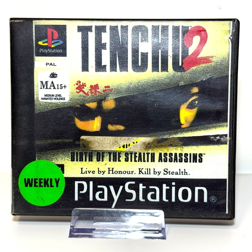 Tenchu 2: Birth of the Stealth Assassins - PlayStation 1 - PS1 - PAL - Ex-Rental