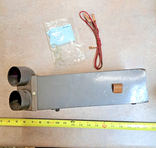 NOS 1955 Chevrolet Truck Heater Defroster Kit 987218 Accessories, Heater Core - Picture 4 of 11