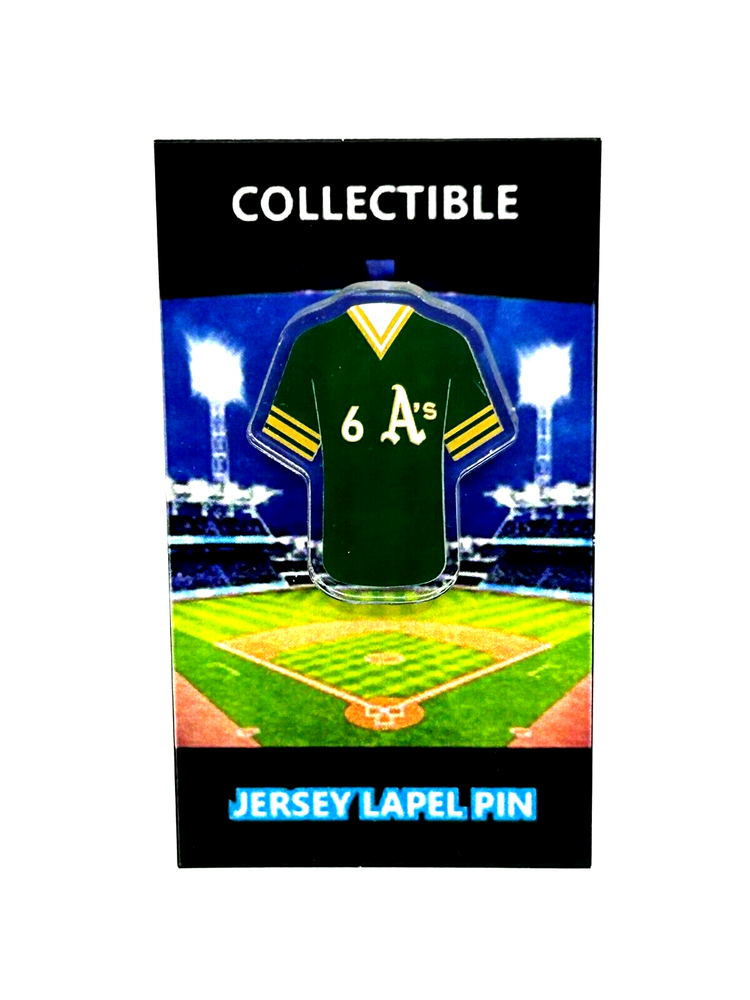 Oakland Athletics Tony Phillips jersey lapel pin-Classic RETRO Collectible