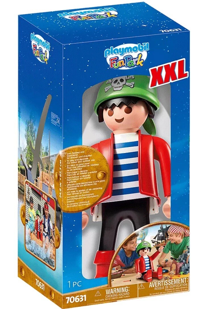 PLAYMOBIL FunPark XXL - 70631 - Pirate Rico - Cdiscount Jeux - Jouets