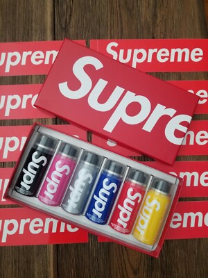 Supreme®/Montana Cans Mini Can Set Supreme Montana Cans Mini Spray Paint Can Set In hand* Ships ASAP
