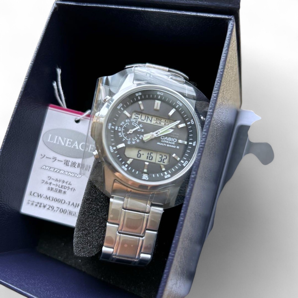 CASIO LINEAGE LCW-M300D-1AJF radio-controlled Analog Digital