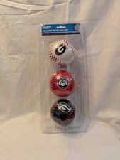 Rawlings Collegiate Softee 3 Ball Set; UGA University of Georgia Bulldogs