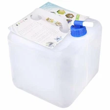 Foldable Cube Camping Water Container Collapsible Hiking Water Bag BPA-Free USA 