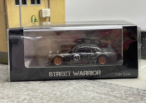 SW 1:64 1965 MUSTANG Hoonicorn RTR LA Sportmodell Diecast Metalllegierung Auto - Bild 8 von 8