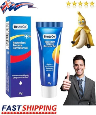 AS SHOW BruteCo Redundant Prepuce Corrector Gel Foreskin Correction Gel 20g UK STOCK
