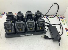 8 Pcs WATCH GUARD WIRELESS Hi Fi MIC MIC-WRL-TRN-420 W/ CHARGER +Base + Adaptor