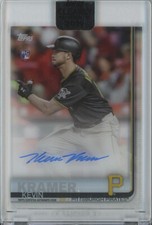 2019 Topps Clearly Authentic Autographs #CAA-KK Kevin Kramer Pirates RC Auto