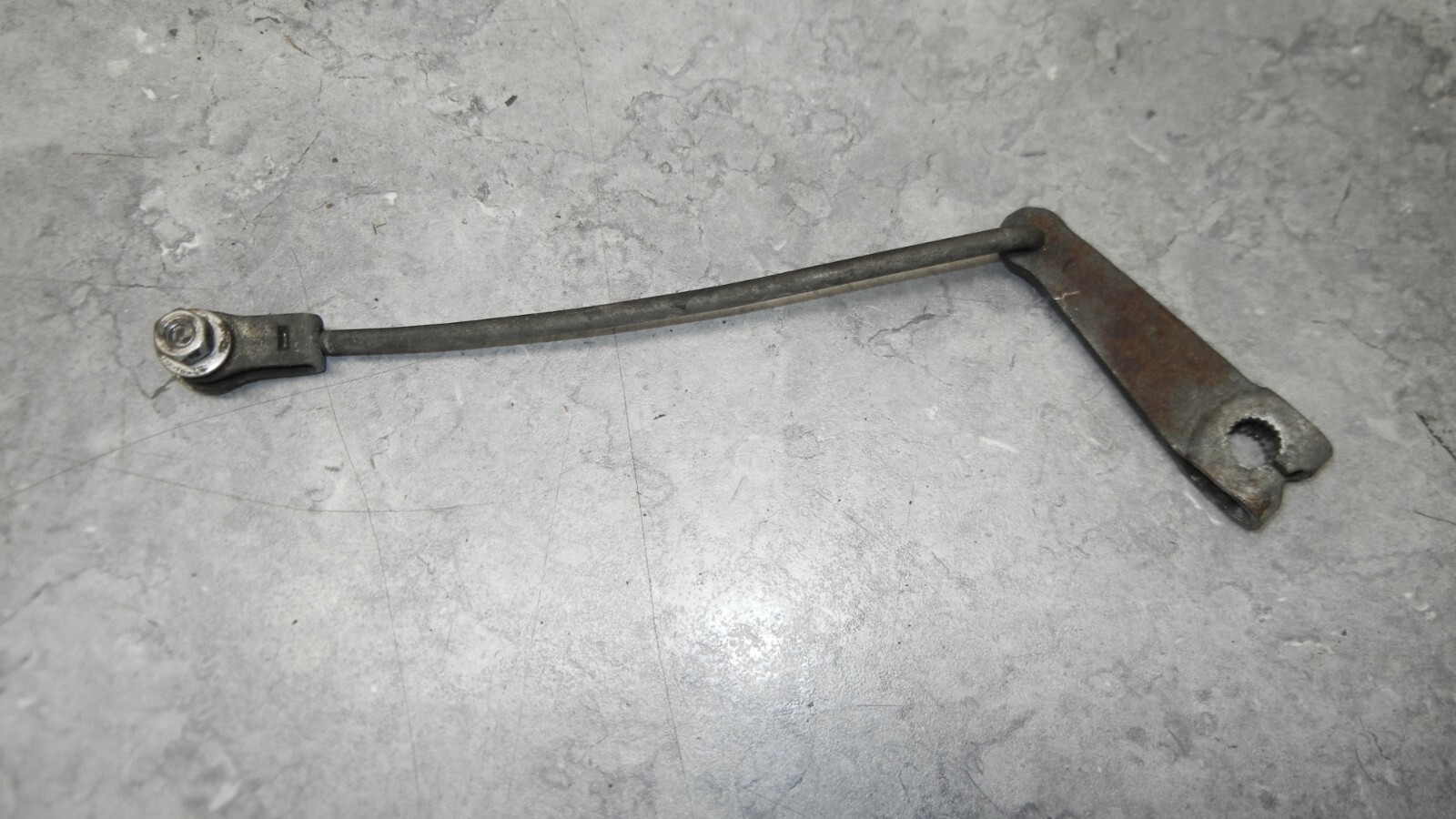 1980 SUZUKI RM80 RM 80 T REAR BRAKE OUTER ARM AND FRONT BRAKE ROD 43361 ...