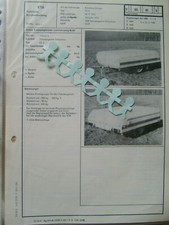 Campinganhänger CT 5 Klappfix Camptourist Anhängerbrief KTA Vorlage f. Zulassung