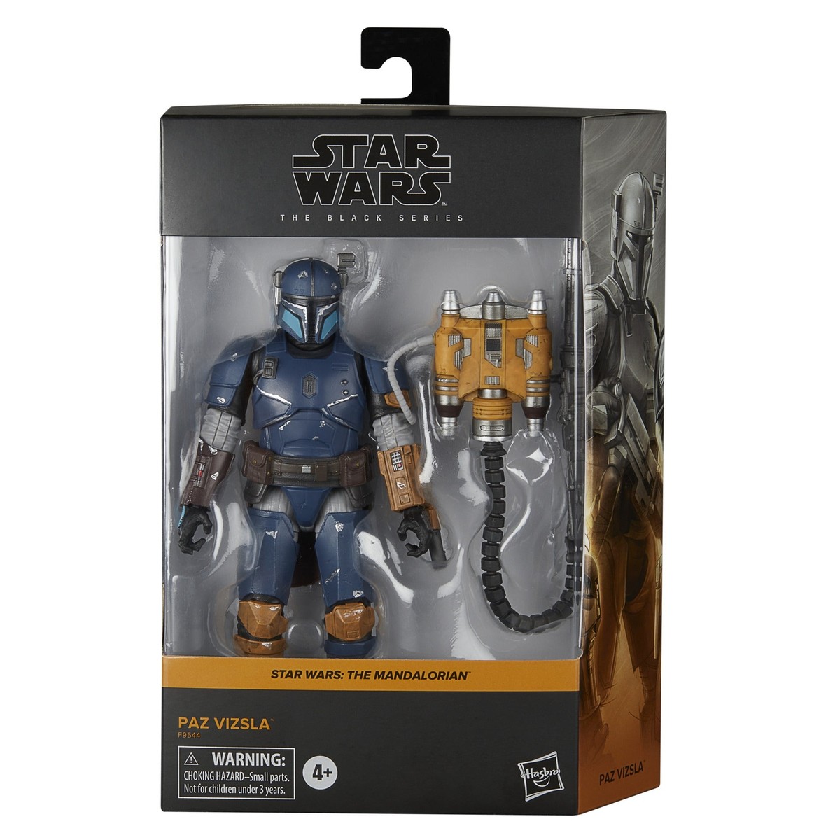 Figura Paz Vizsla The Mandalorian Star Wars, 9,5 Cm, Action Figure Collezione - 4