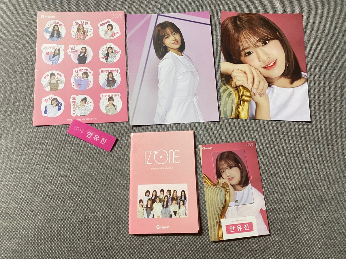 izone ive iz*one yoojin yujin gmarket g-market photocard