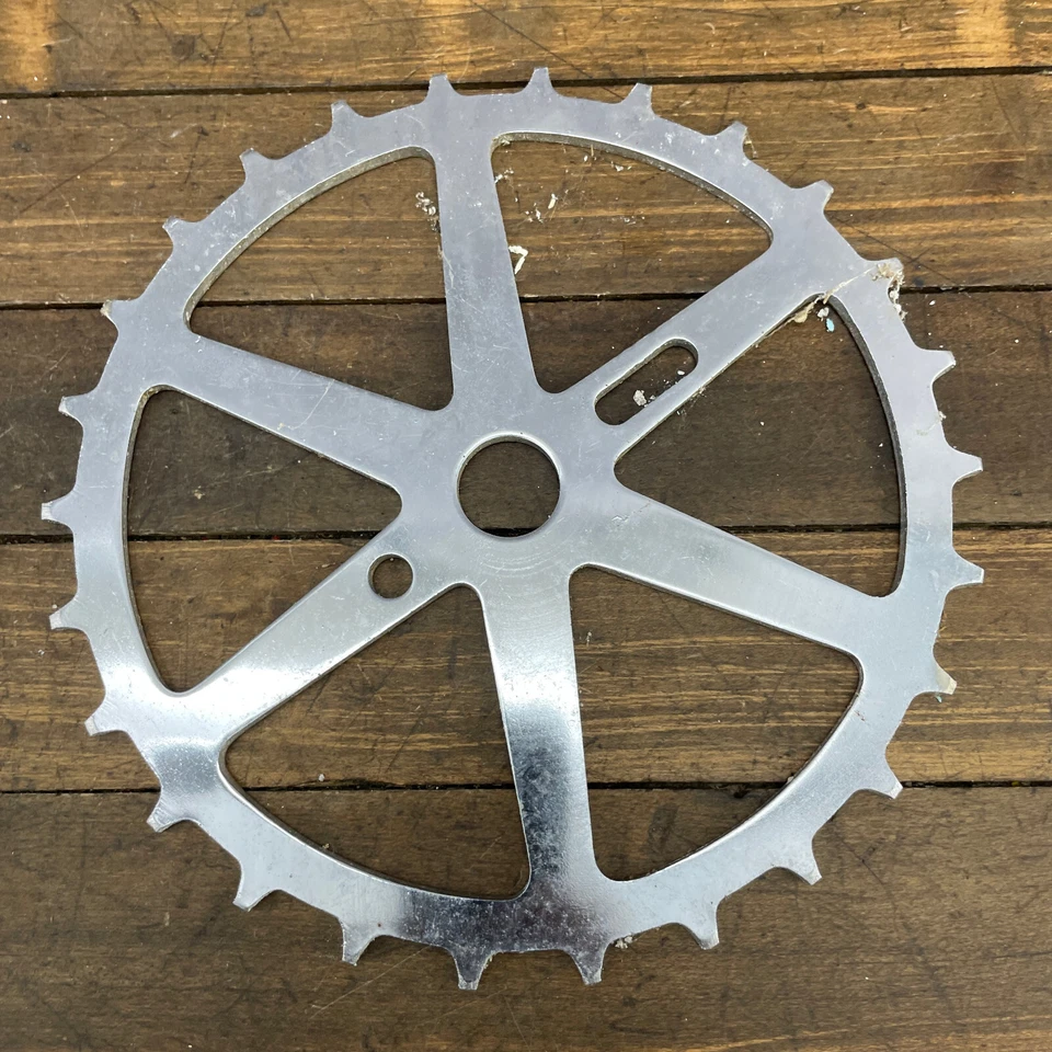 Vintage Sprocket Skip Tooth Per Post War Chainring 26t Balloon Tire Thick 26 - Image 3 of 4