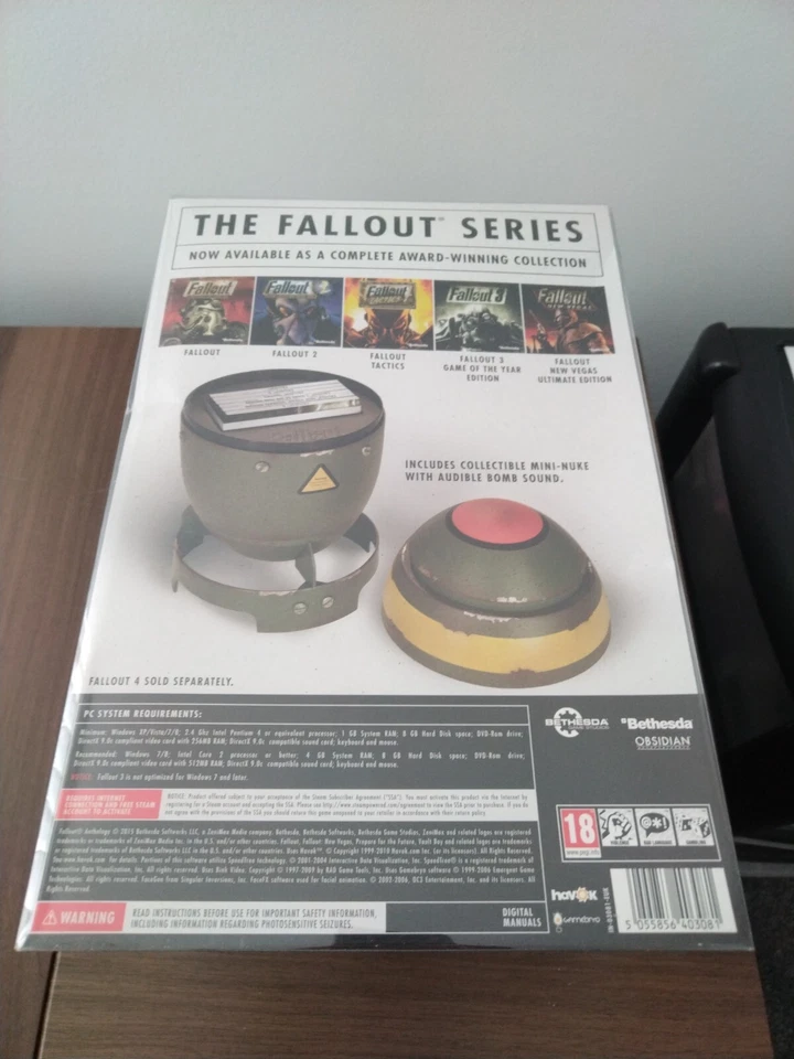 Fallout Anthology Collectors Edition New and Sealed (PC: Windows) - Image 3 of 4