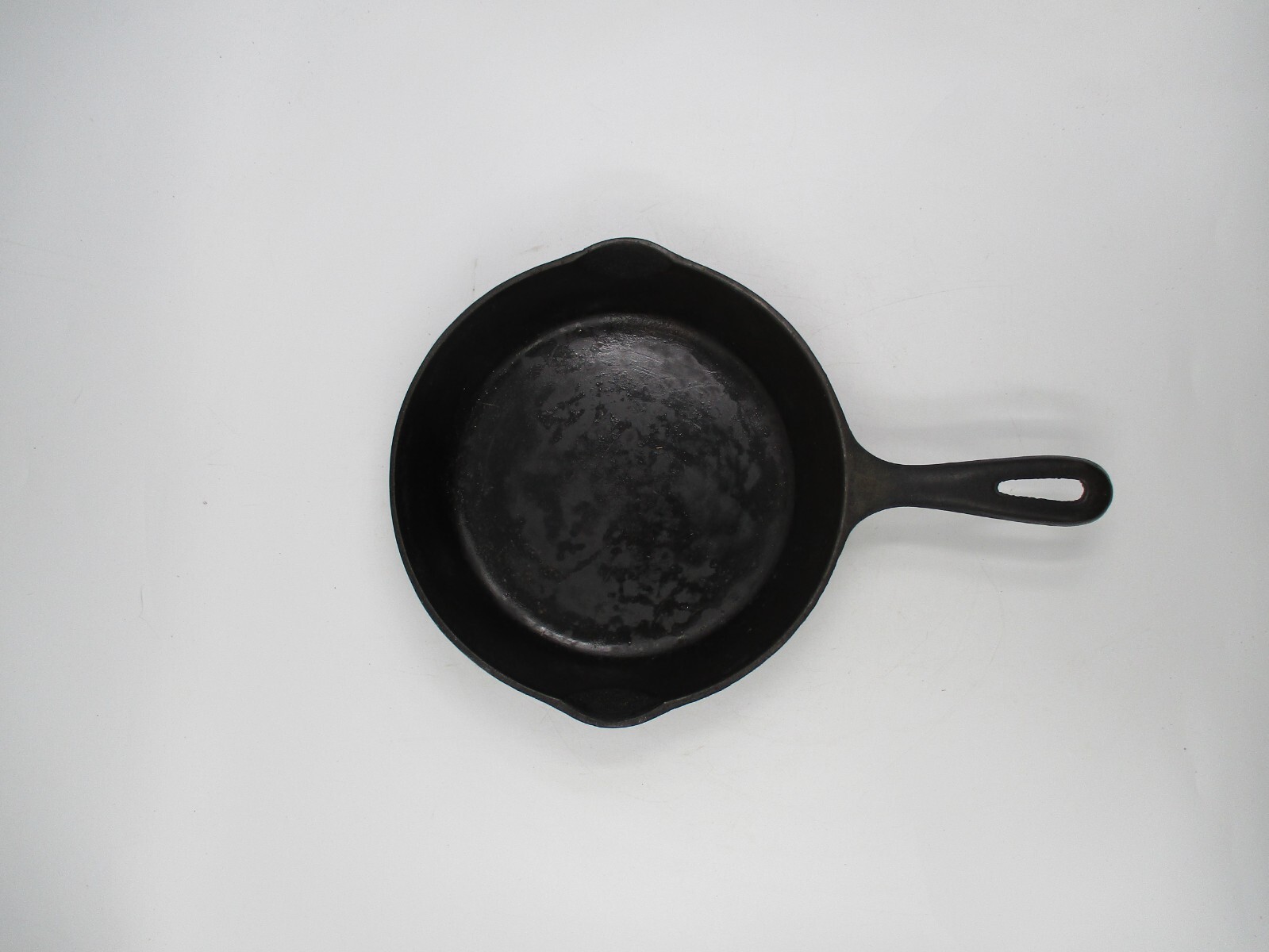 2 Vintage Cast Iron Skillets, 8 & 9 inch. Marked. eBay