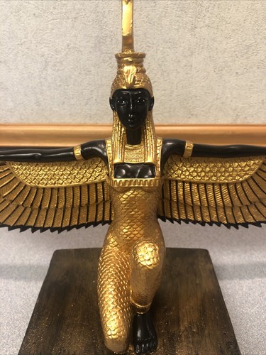 Beautiful Maat Statute Imported From Egypt, Branded New, Rare, Unique, Amazing! - Picture 2 of 11