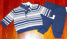 POLO RALPH LAUREN AUTHENTIC BABY BOYS BRAND NEW ORIGINAL 2Pc SET Size 3M, NWT