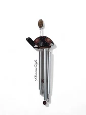 Bali Wood Turtle Wind Chime 