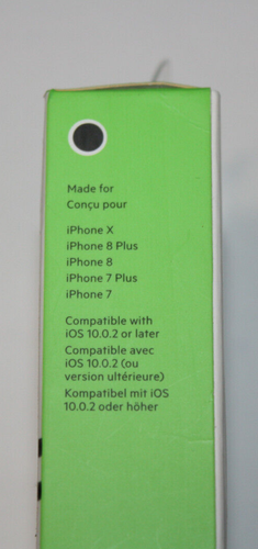 Belkin 3.5 mm Audio Aux Cable with Connector for iPhone X 8/7 Plus NEW - Picture 2 of 4