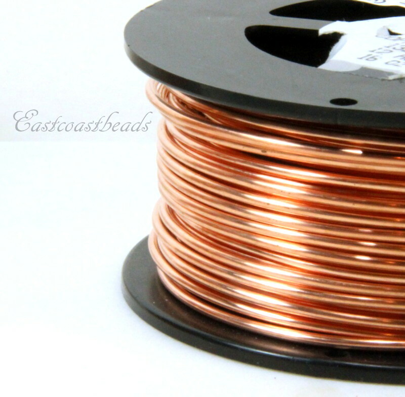 Round Coppe Wire, 12 Gauge, Dead Soft, Copper Jewelry Wire, 10
