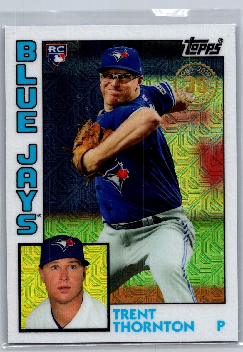 2019 topps update baseball trent thornton 1984 silver pack