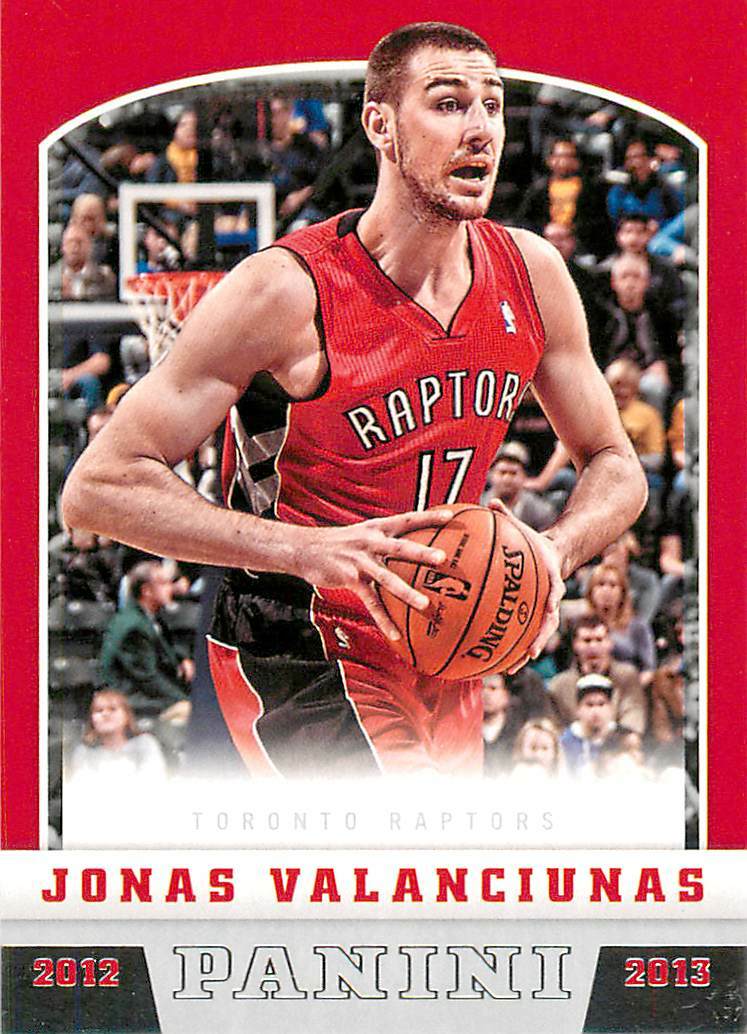 JONAS VALANCIUNAS 2012-13 Panini ROOKIE RC #265 Grizzlies | eBay